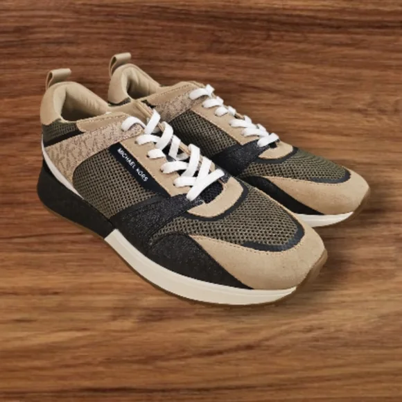 Athletic Shoes Mk Shoes On Sale Michael Kors Allie Trainer Leather